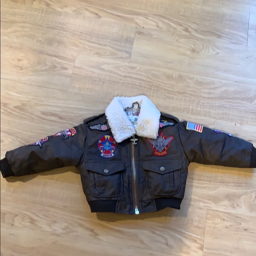Kids Boys Flight Jacket 3T